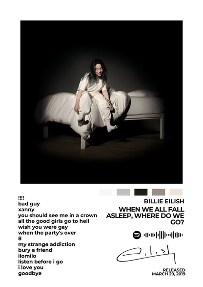 BILLIE EILISH – When We All Fall Asleep, Where Do We Go? - &nbsp;A heartfelt and dynamic album, Four captures the essence of One Direction’s growth, with powerful lyrics and unforgettable melodies.